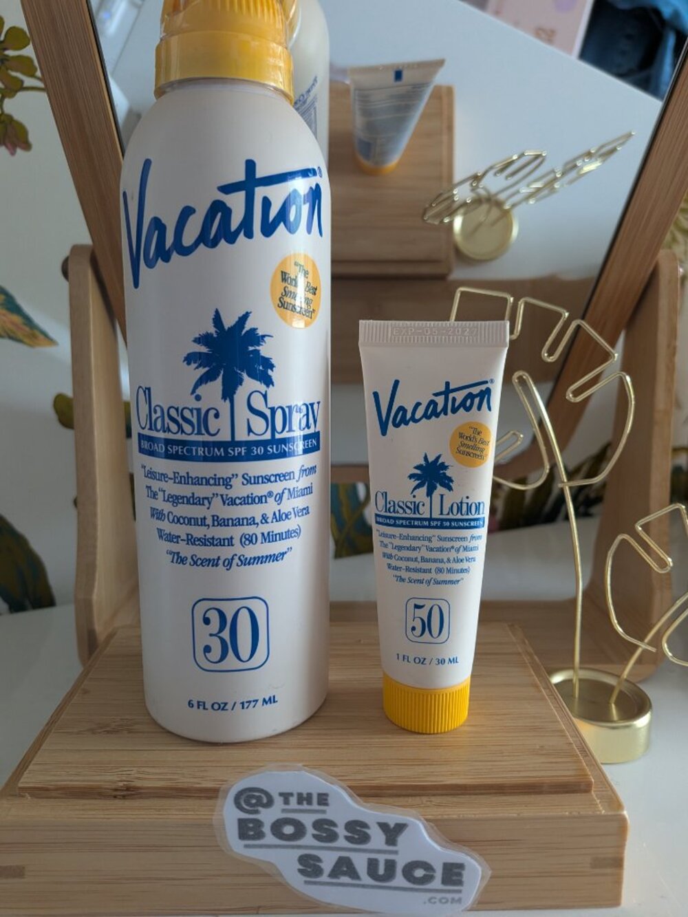 🌸 VACATION Sunscreen Classic Spray SPF 30 Full & Classic Lotion SPF 50 Travel